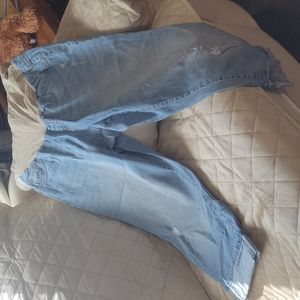 Indigo blue XL maternity jeans